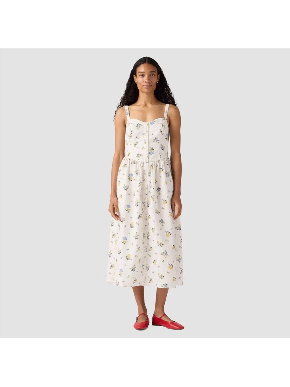 Levi's Women's Adore Midi Dress floral